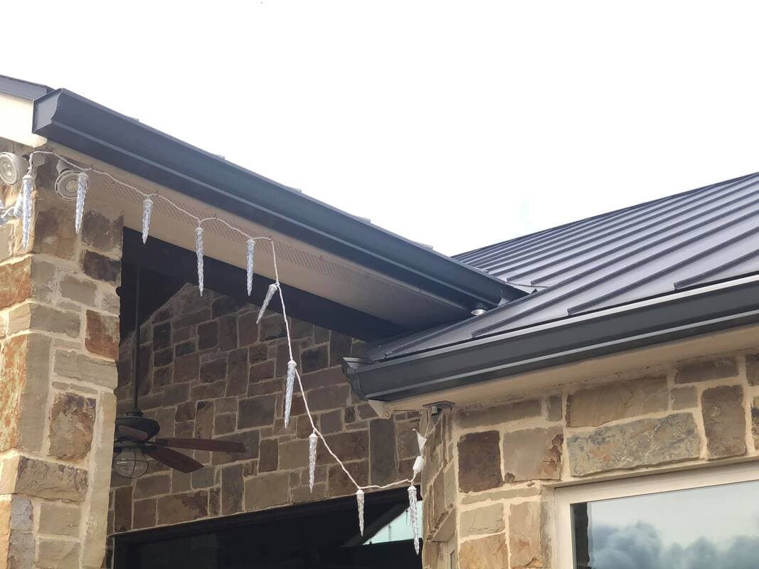 New roof installation on a residential home